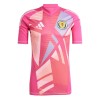 Officiële Voetbalshirt Doelman Schotland EK 2024 Roze - Heren